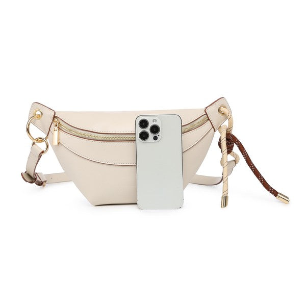 Women's Trendy Design Chic Chest Bag Waist Purse by Ivy & Lane