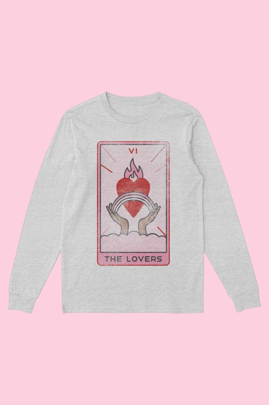 THE LOVERS TARROT LONG SLEEVE TEE