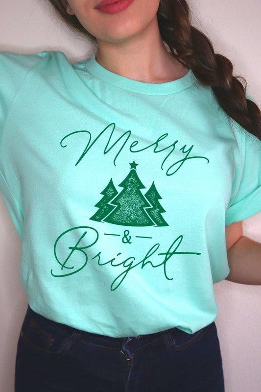 Merry & Bright Graphic Tee