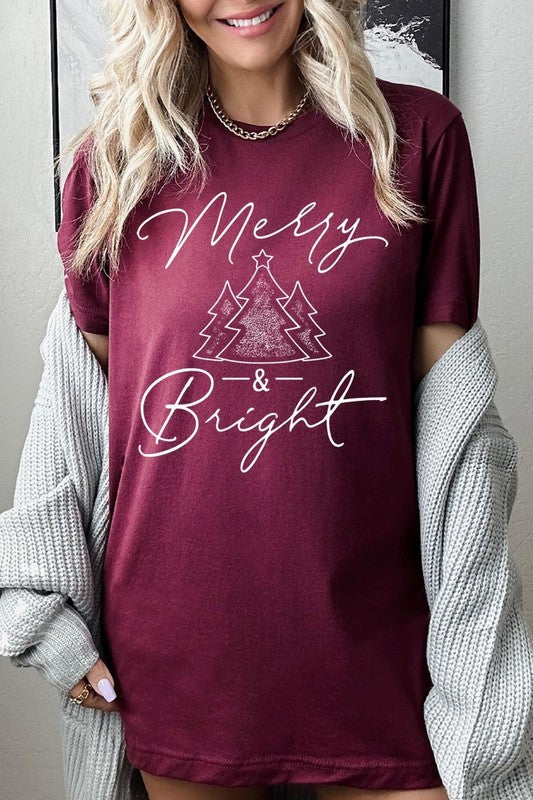 Merry & Bright Graphic Tee