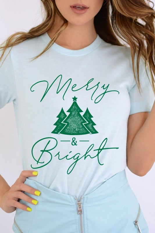 Merry & Bright Graphic Tee