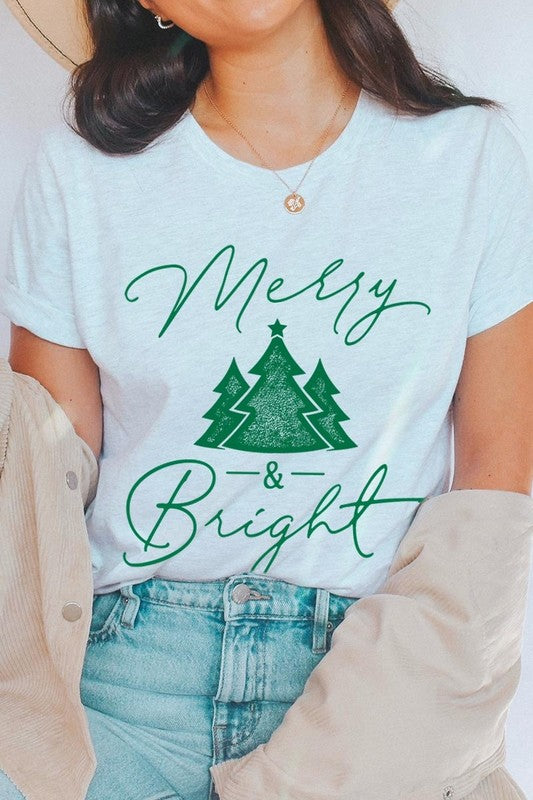 Merry & Bright Graphic Tee