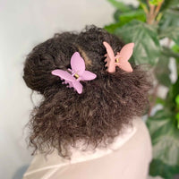 Trio of Butterflies Hair Claw Set