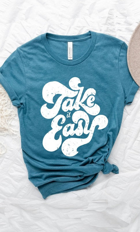 Groovy Take it Easy Graphic Tee PLUS