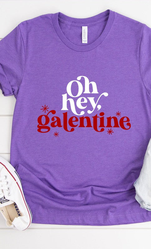 Oh Hey Galentine Graphic Tee PLUS