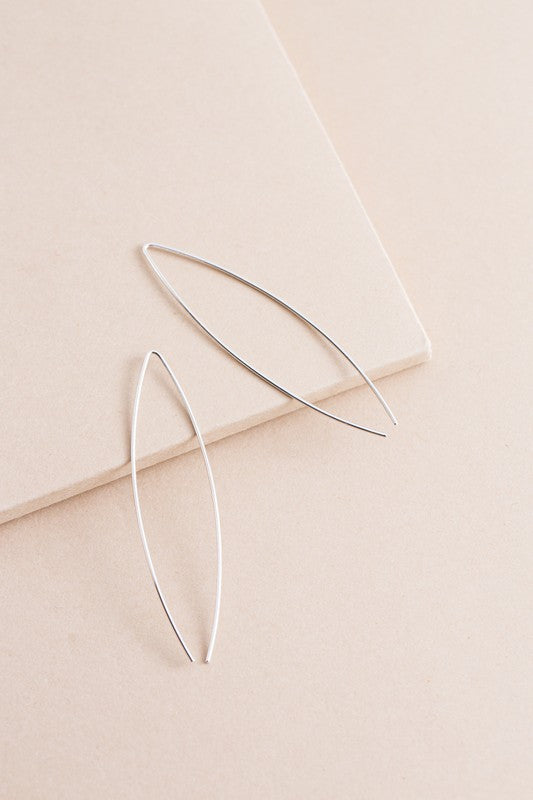Arc Threader Earrings - Ivy & Lane