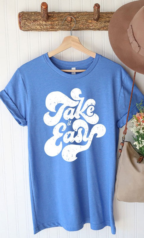 Groovy Take it Easy Graphic Tee PLUS