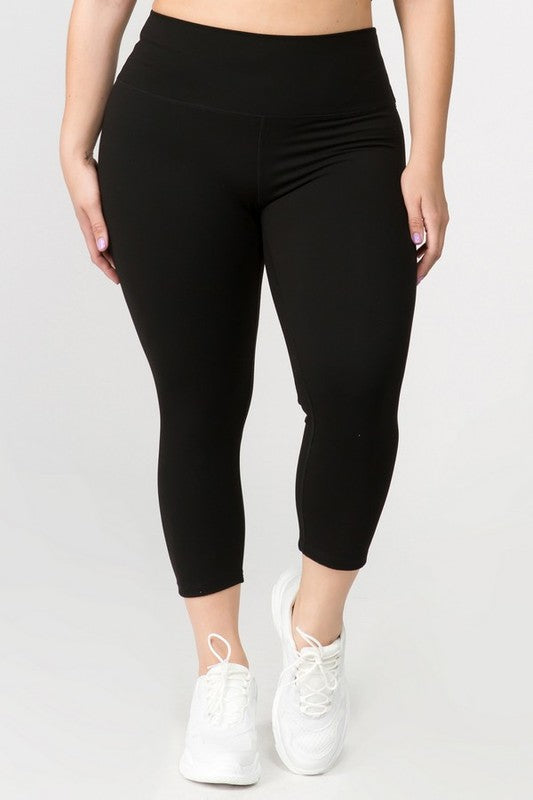 Buttery Soft Capri Activewear  Leggings