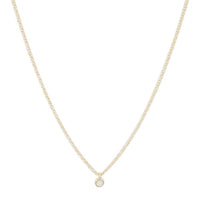 Opal Bezel Set Necklace