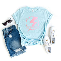 Pink Thunder Short Sleeve Graphic Tee