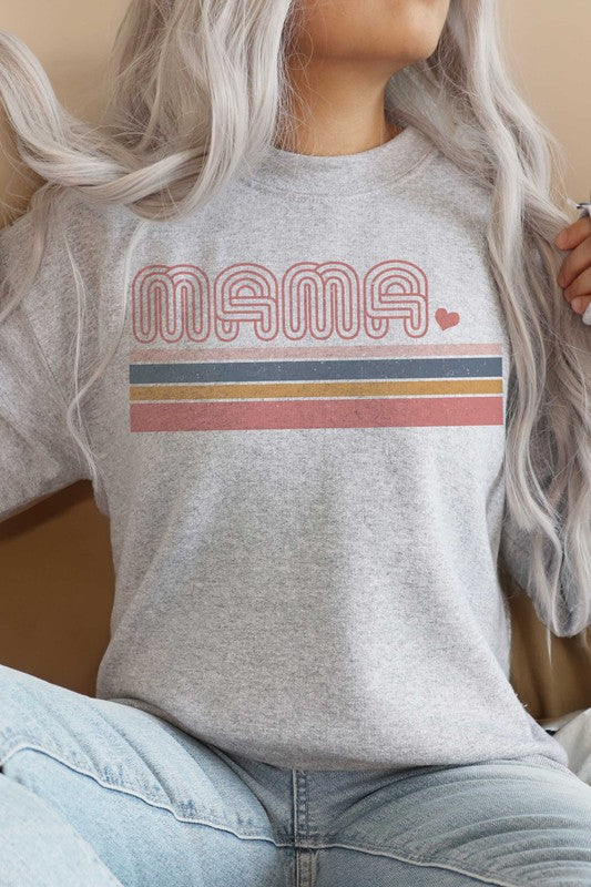 RETRO MAMA GRAPHIC SWEATSHIRT