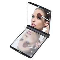 Folding LED Pocket Cosmetic Mirror