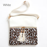 Miley Leopard Crossbody Womens Handbag Purse Tote