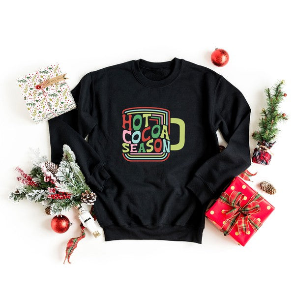 Retro Hot Cocoa Season Graphic Sweatshirt - Ivy & Lane