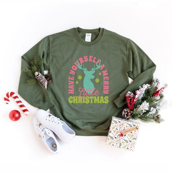 Have Yourself A Merry Little Christmas Sweatshirt - Ivy & Lane