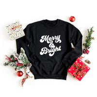 Bold Merry And Bright Graphic Sweatshirt - Ivy & Lane