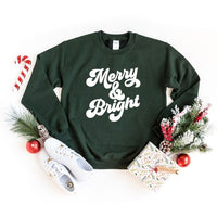 Bold Merry And Bright Graphic Sweatshirt - Ivy & Lane