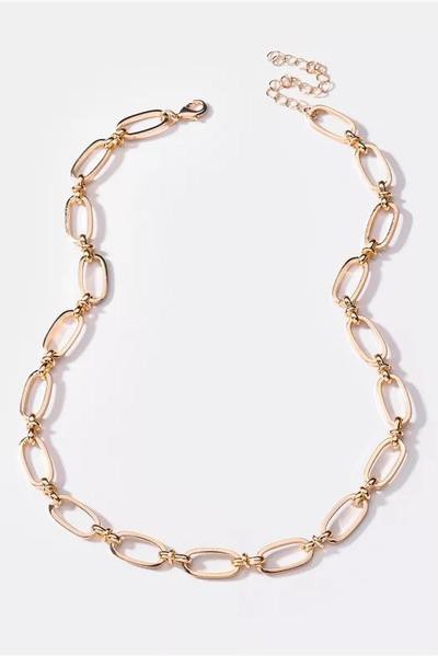 Amber Boxy Chain Necklace - Ivy & Lane
