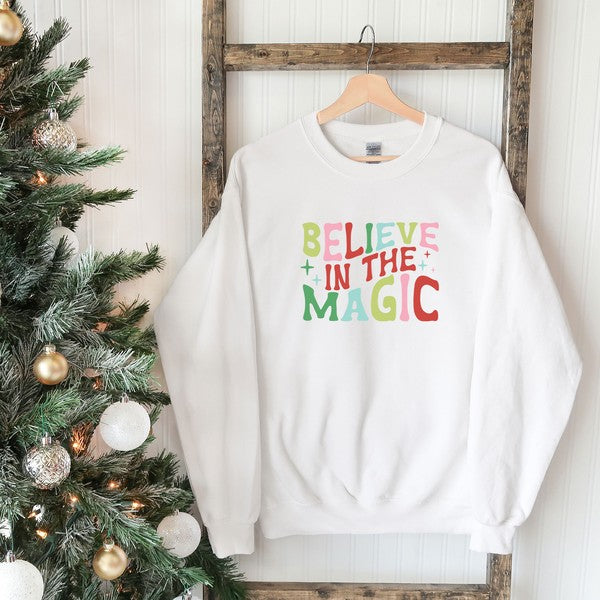 Believe In The Magic Graphic Sweatshirt - Ivy & Lane