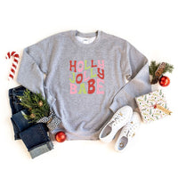 Holly Jolly Babe Graphic Sweatshirt - Ivy & Lane