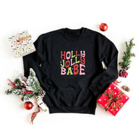 Holly Jolly Babe Graphic Sweatshirt - Ivy & Lane