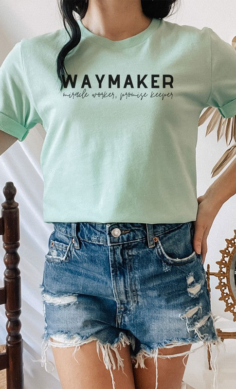 Waymaker Miracle Worker Promise Keeper Graphic Tee