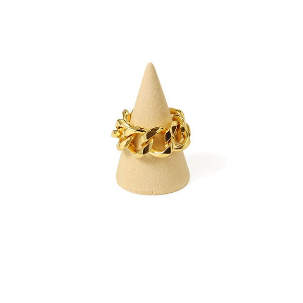 18K Gold  Fashion Hip Hop Ring