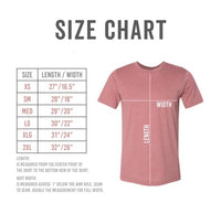 These Are The Days Retro Short Sleeve Graphic Tee Size Chart - Ivy & Lane