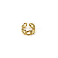 18K Gold Fashion Chain Ring