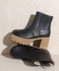 OASIS SOCIETY Aubrey - Platform Paneled Boots - Ivy & Lane