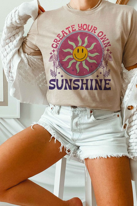 CREATE YOUR OWN SUNSHINE GRAPHIC T-SHIRT