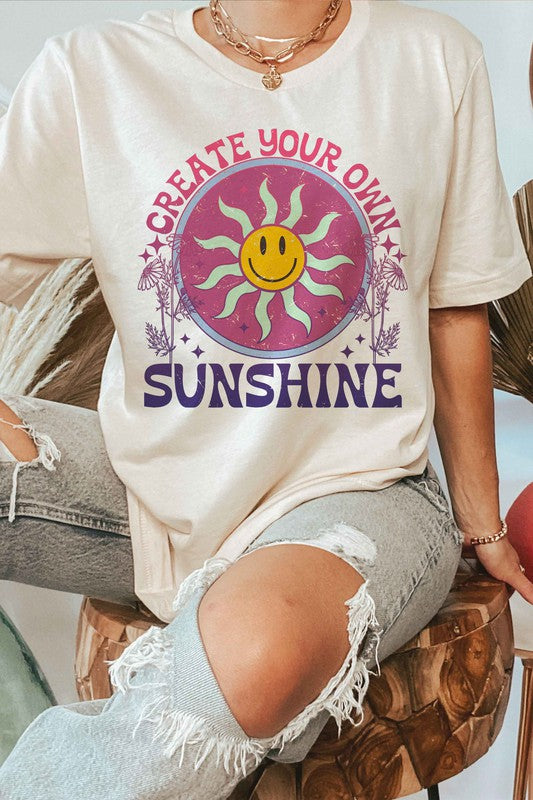 CREATE YOUR OWN SUNSHINE GRAPHIC T-SHIRT