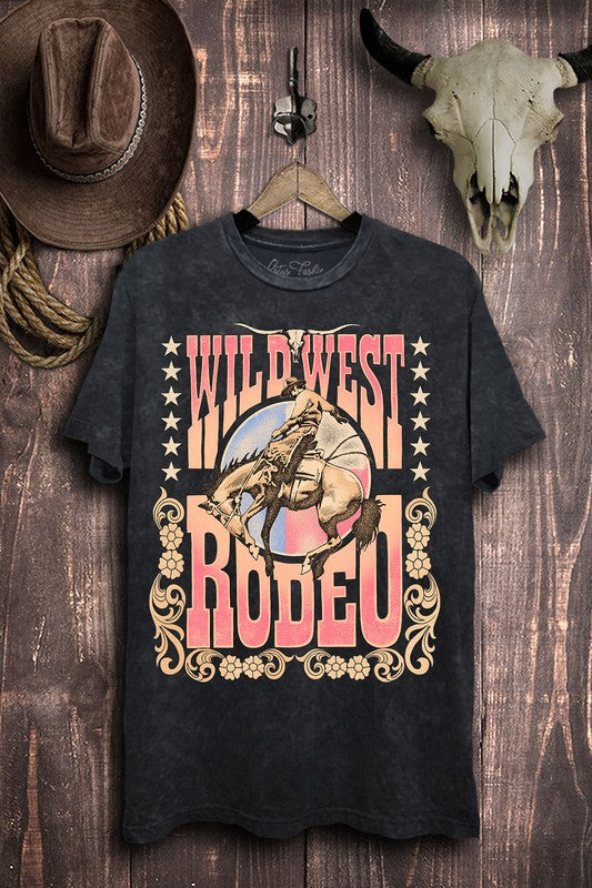 Wild West Rodeo Graphic Top by Ivy & Lane
