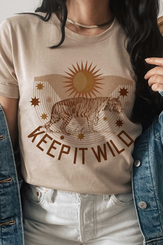 KEEP IT WILD GRAPHIC T-SHIRT