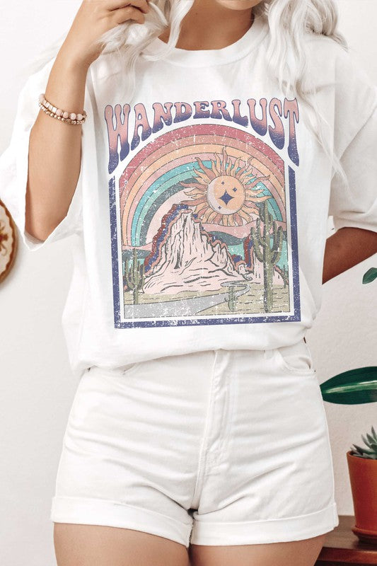 WANDERLUST GRAPHIC TEE