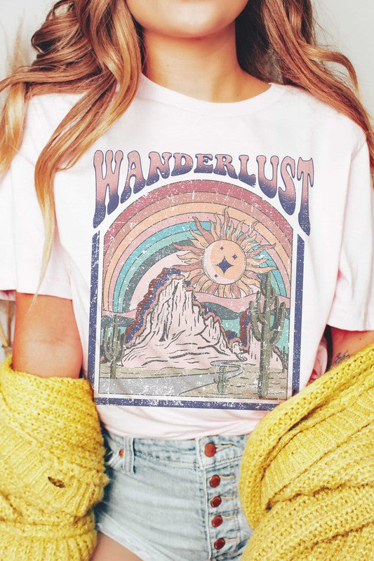 WANDERLUST GRAPHIC TEE