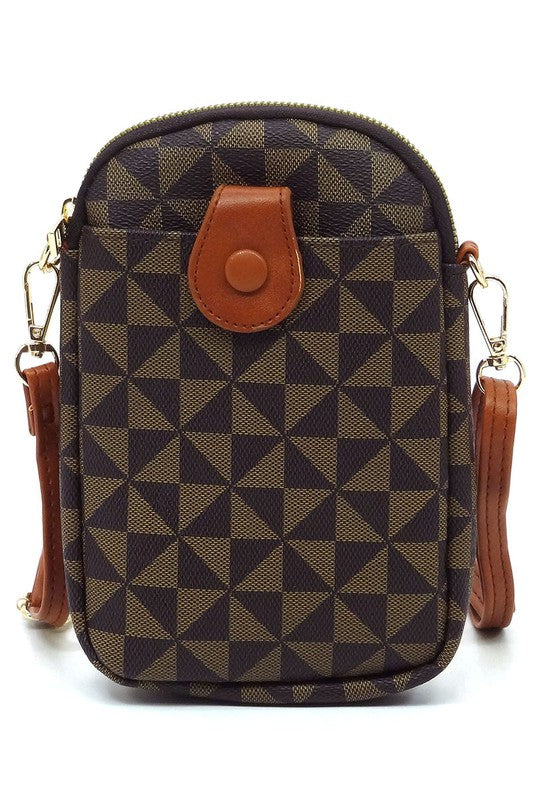 PM Monogram Mini Crossbody Bag Cell Phone Purse - Ivy & Lane