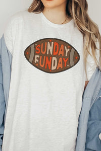 SUNDAY FUNDAY FOOTBALL GRAPHIC TEE