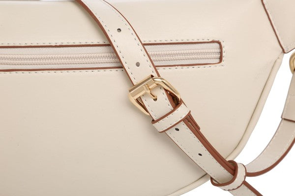 Women's Trendy Design Chic Chest Bag Waist Purse by Ivy & Lane