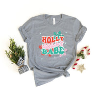 Holly Jolly Babe Snowflake Short Sleeve Tee - Ivy & Lane