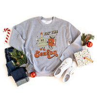 Retro Tis The Season Tree Graphic Sweatshirt - Ivy & Lane