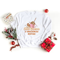 Hot Cocoa And Christmas Movies Graphic Sweatshirt - Ivy & Lane