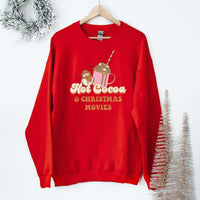 Hot Cocoa And Christmas Movies Graphic Sweatshirt - Ivy & Lane