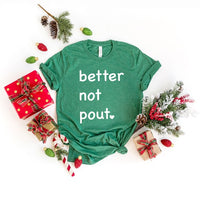 Better Not Pout Heart Short Sleeve Graphic Tee - Ivy & Lane