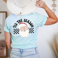 Tis The Season Santa Front & Back Graphic Tee - Ivy & Lane