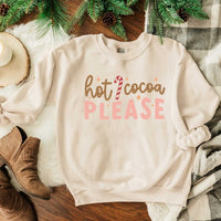 Hot Cocoa Please Graphic Sweatshirt - Ivy & Lane