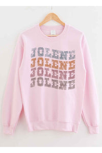 JOLENE WESTERN DOLLY SWEATSHIRT PLUS SIZE