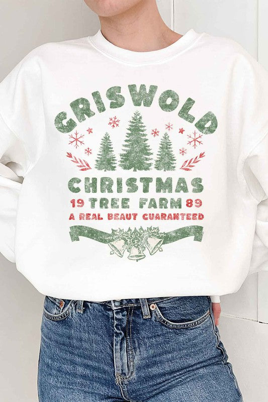 Christmas Tree Farm Graphic Sweatshirt - Ivy & Lane