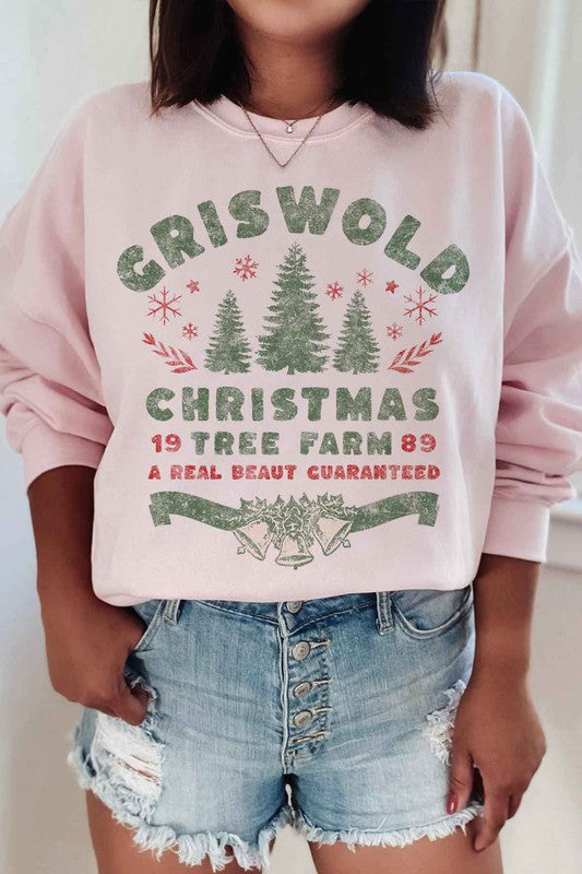 Christmas Tree Farm Graphic Sweatshirt - Ivy & Lane