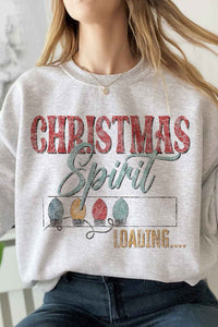 Loading Christmas Spirit Graphic Sweatshirt